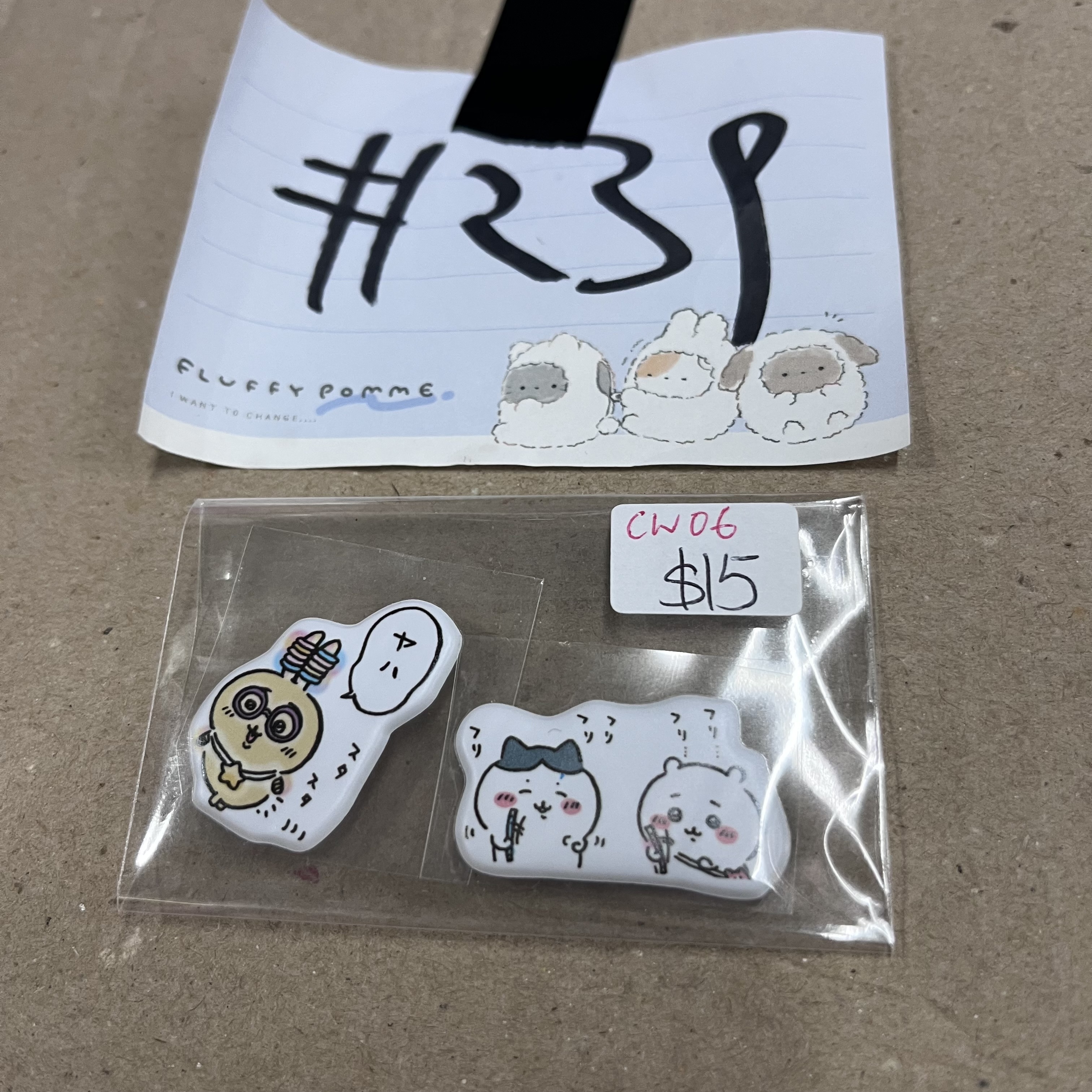 CHIIKAWA 貼紙 set CW06 #239