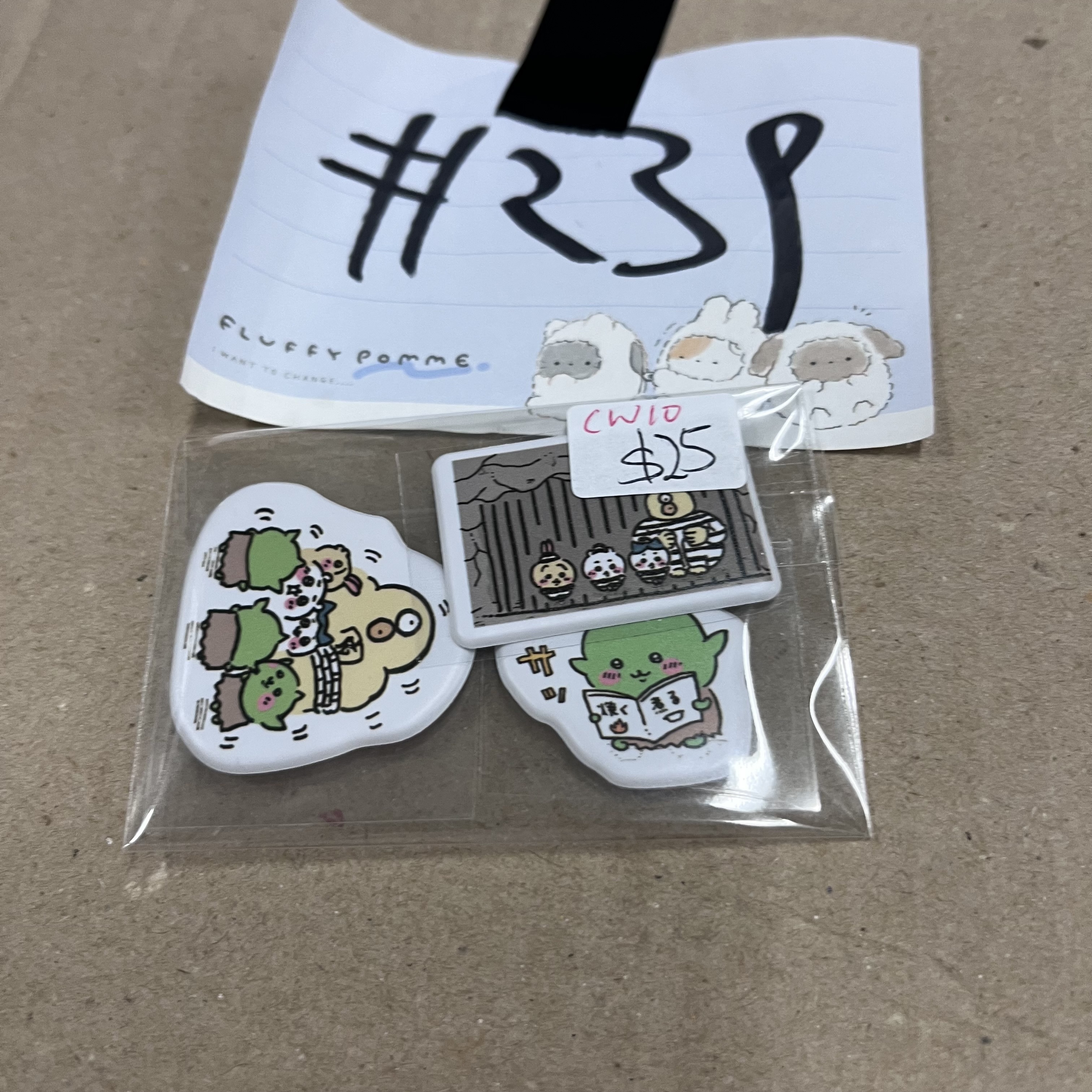 CHIIKAWA 貼紙 set CW10 #239