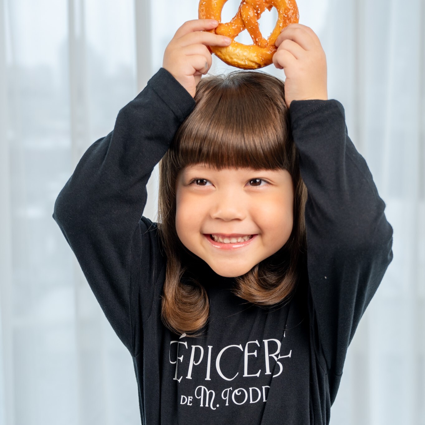 陶德經典LOGO系列 - 經典細字LOGO印花 長袖上衣