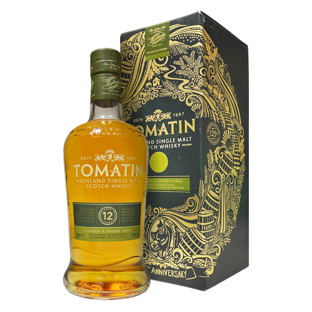 Tomatin 12 Years Old 125th Anniversary 43%