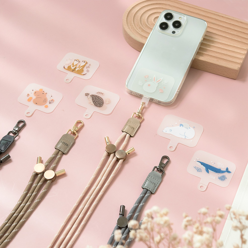 通用夾片Pro組合-花色系列(通用夾片+調節扣抽繩背帶)