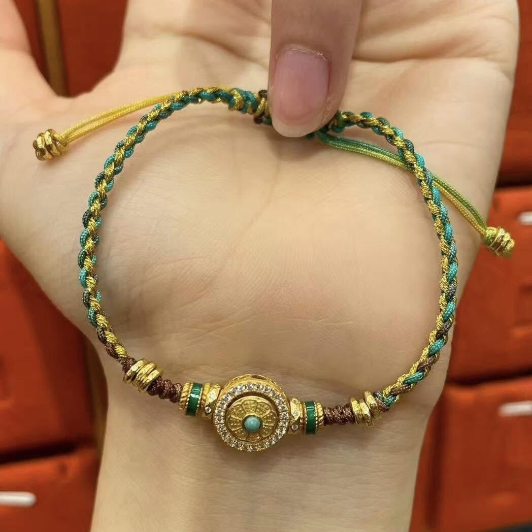 來自聖地的靈感，藏式八卦牌吉祥增福手鍊