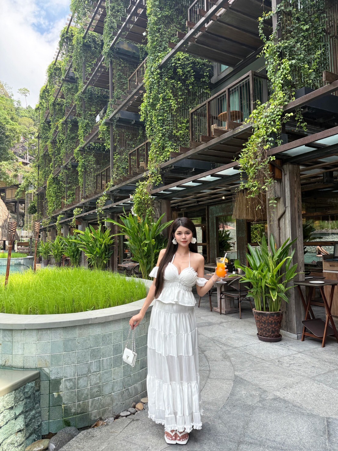 法式甜心Sweetie—蕾絲上衣+半身裙套裝