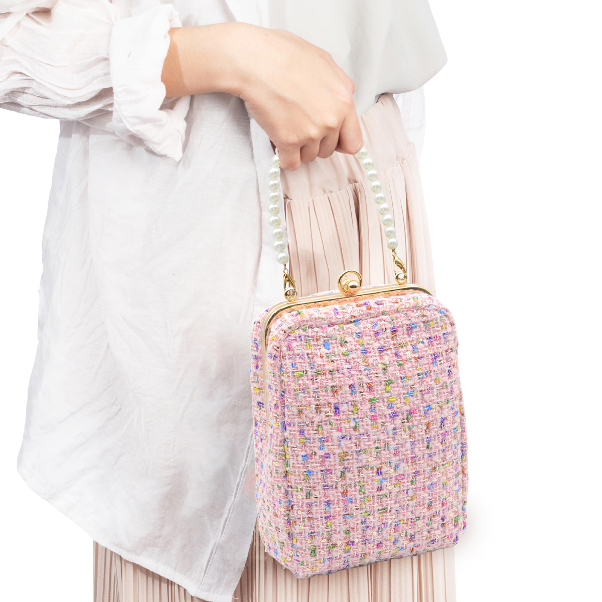 13公分長腳光面口金(鎖螺絲款)【贈小香方形口金手提包紙型】