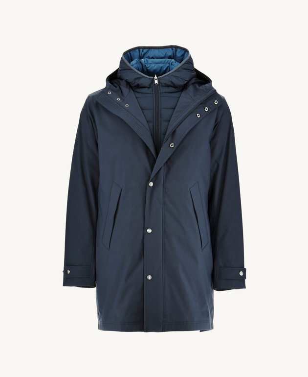 【JOTT】GOB二件式羽絨外套(藍)