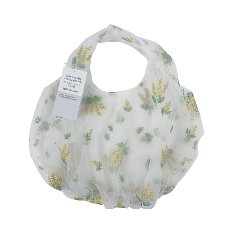 TP 蕾絲手提袋/含羞草圖案