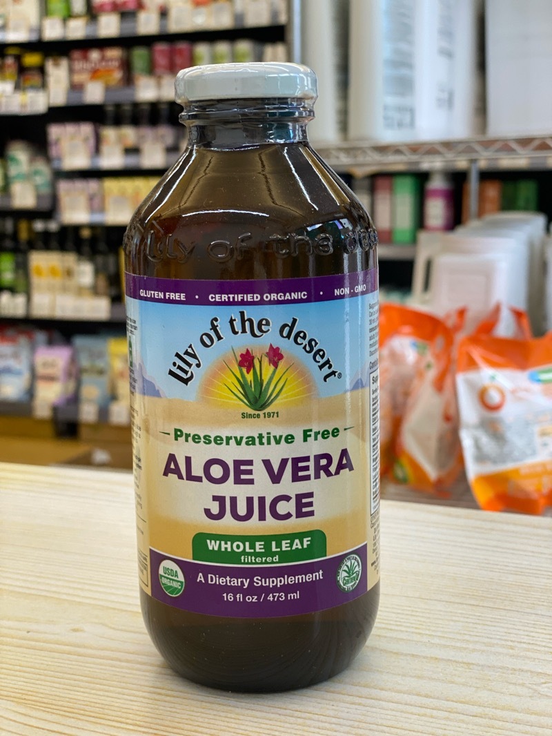 Organic Aloe vera juice whole leaf (best before 2027/8/30)