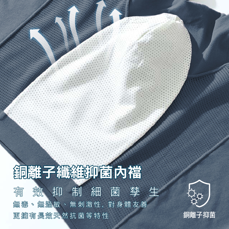 【IronCrew鐵血堂｜極度涼感親膚抗菌內褲】