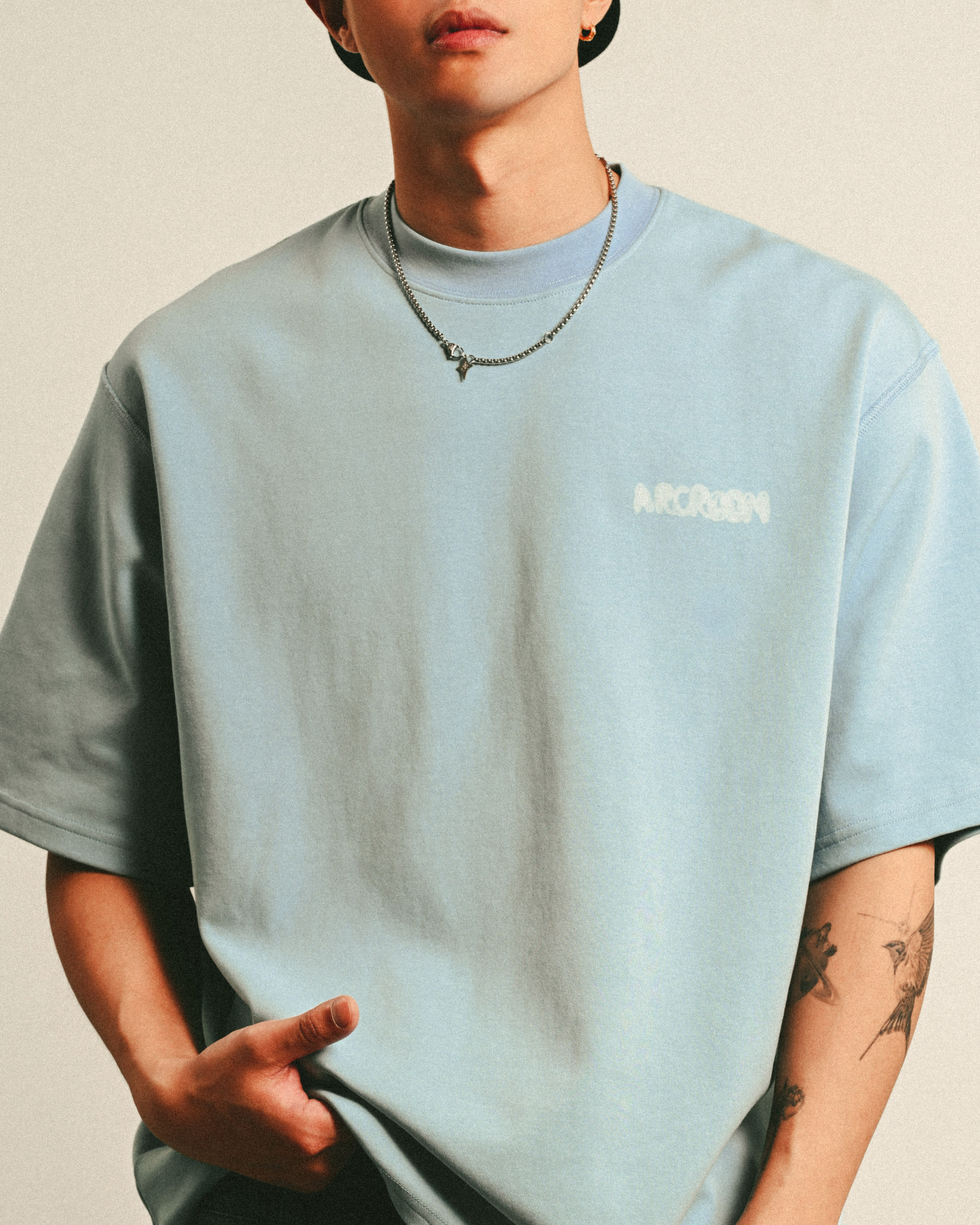 MELTING TEE - ICE BLUE