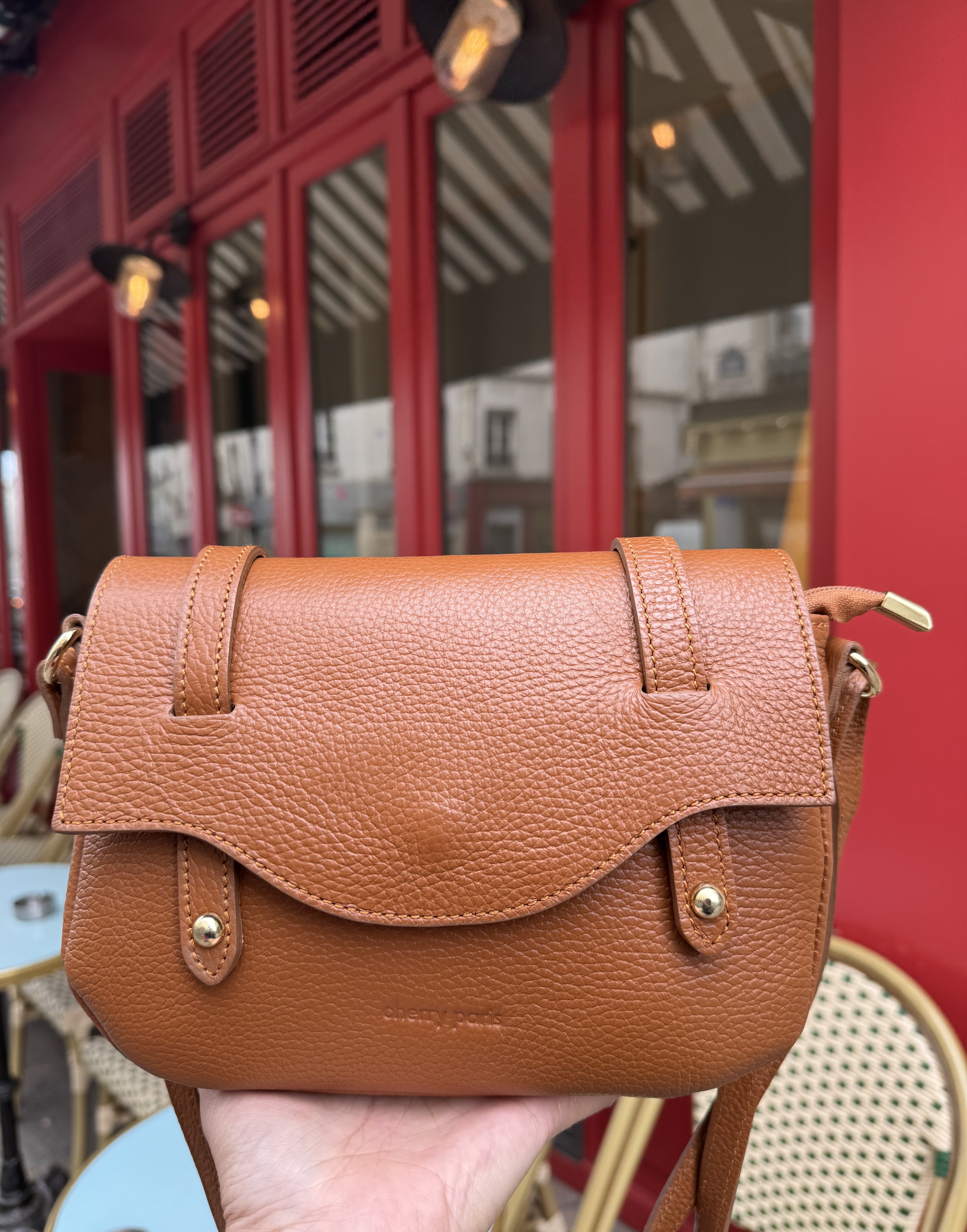 Cherry Paris Leather Calista - 4161 Cognac 干邑色