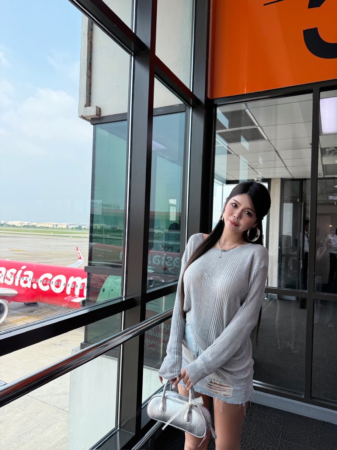 幻雪摩登’Modern—灰色針織衫