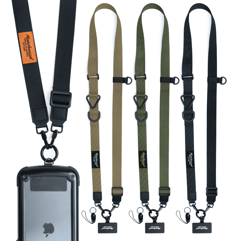 Phone Strap 多功能雙勾式手機斜揹帶