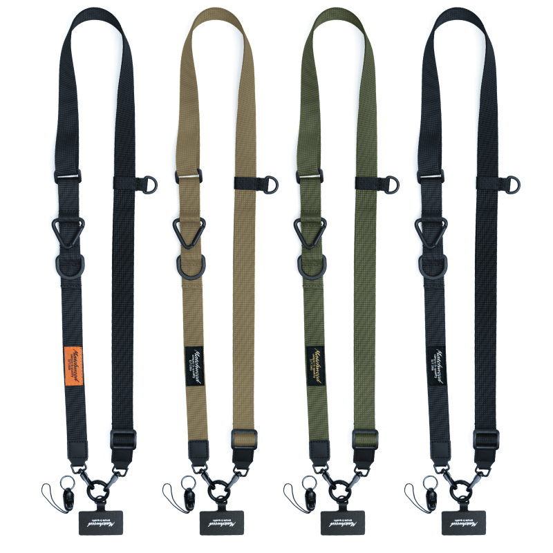 Phone Strap 多功能雙勾式手機斜揹帶