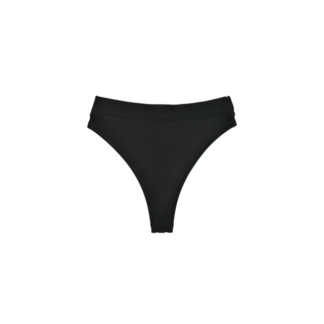 ▲Muiiswim She 高腰歐美丁字泳褲​ 魅惑素黑