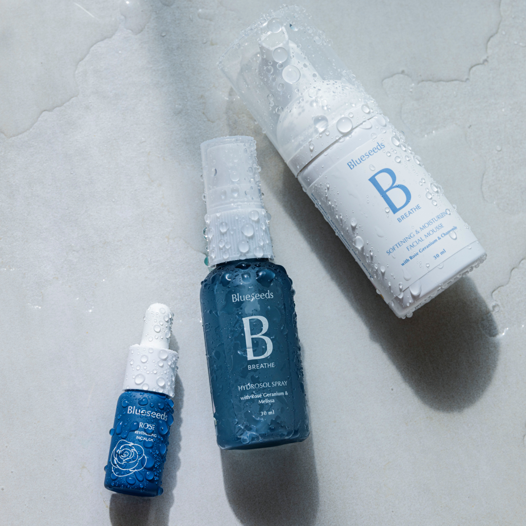 【新客免運組】晨曦玫瑰煥顏隨身保養組 (保濕潔顏慕斯30ml+保濕精露噴霧30ml+玫瑰精油露5ml)