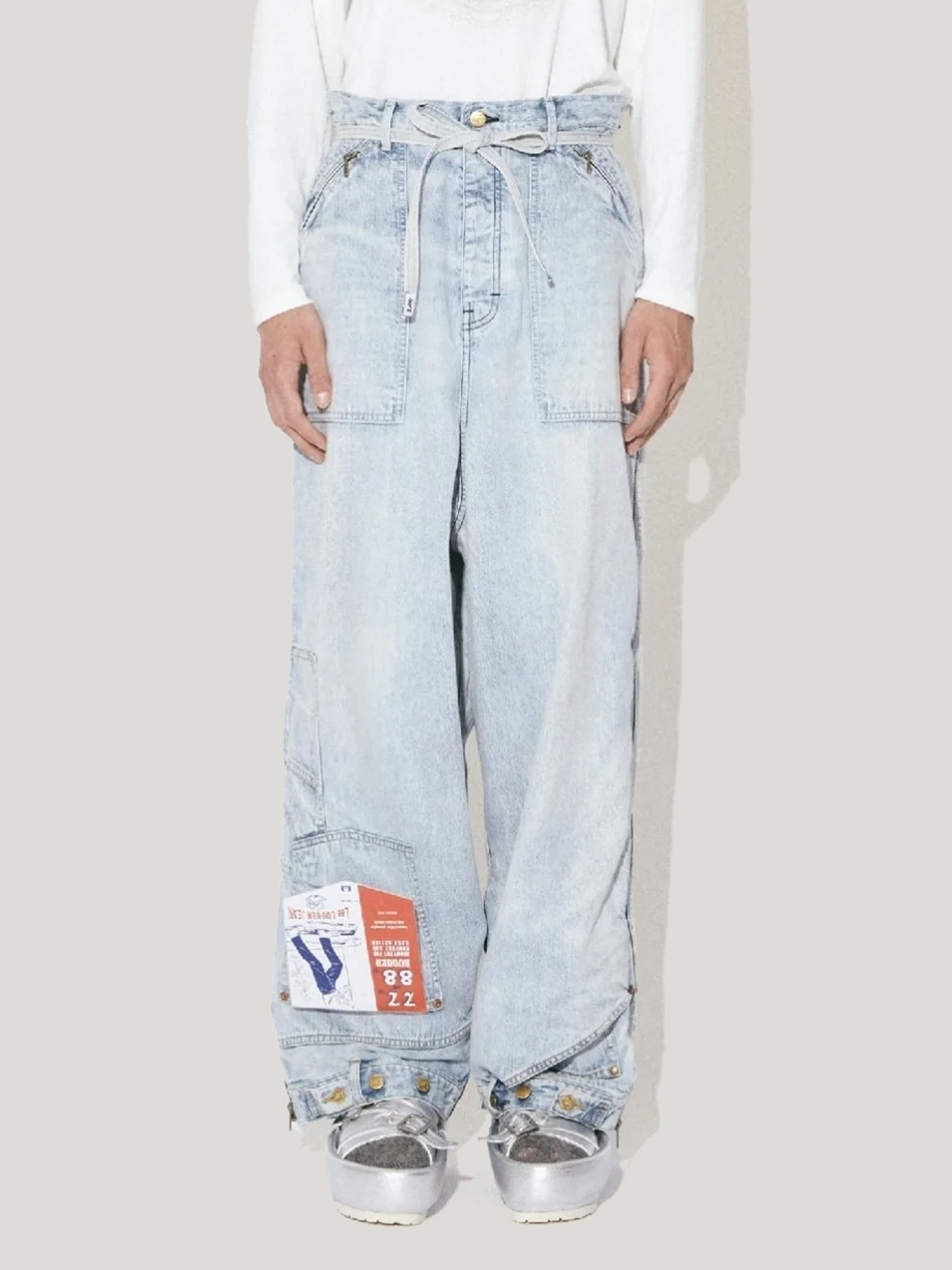 BEAUTIFUL PEOPLE LEE DOUBLE-END DENIM 91-B/LOGGER PANTS 長褲