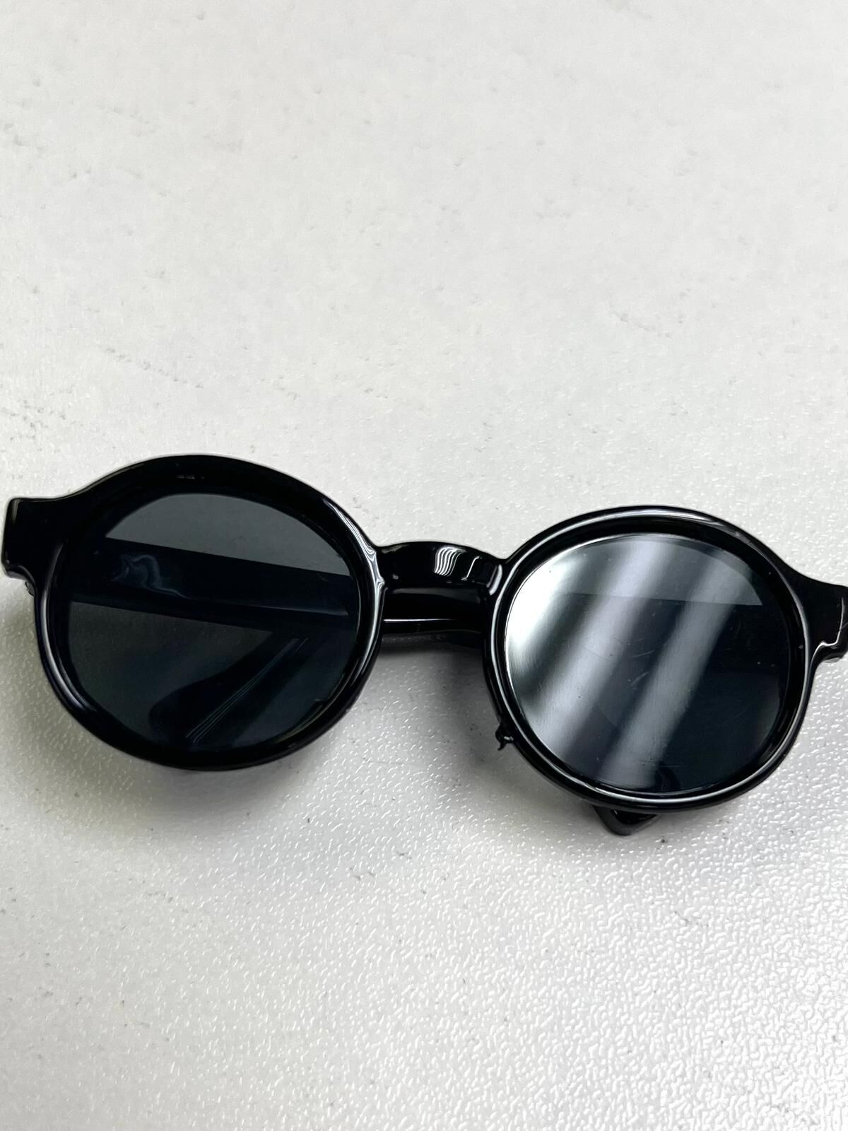 Doll Outfit Accessories AS8-黑框太陽眼鏡