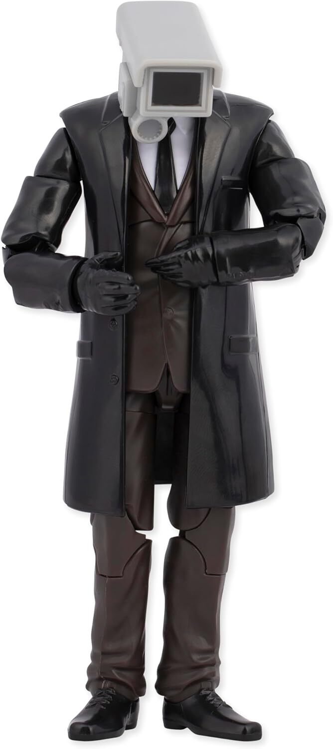 SKIBIDI  馬桶人-監控人6吋可動公仔