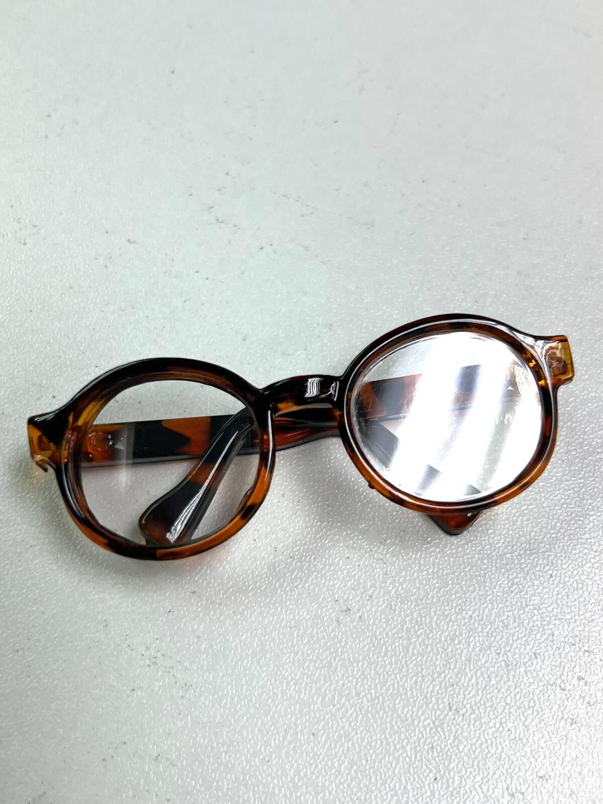 Doll Outfit Accessories AS9-啡框斑紋眼鏡