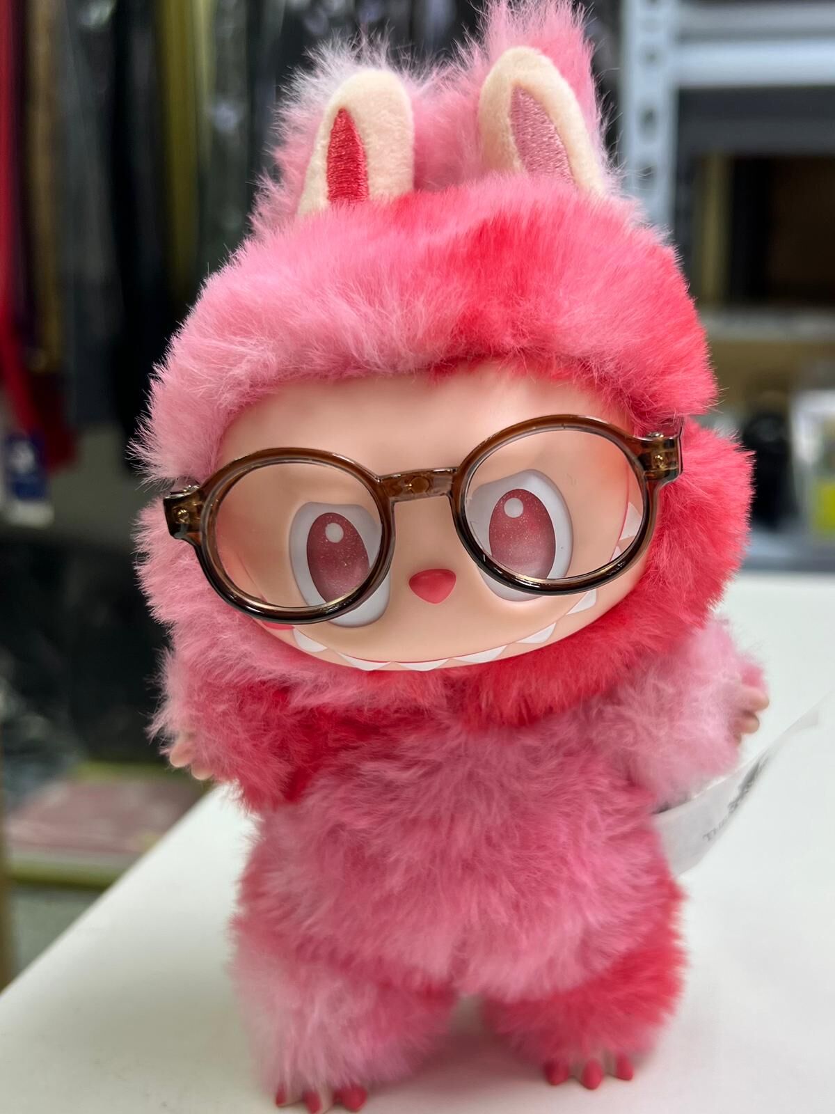 Doll Outfit Accessories AS10-啡框透明眼鏡