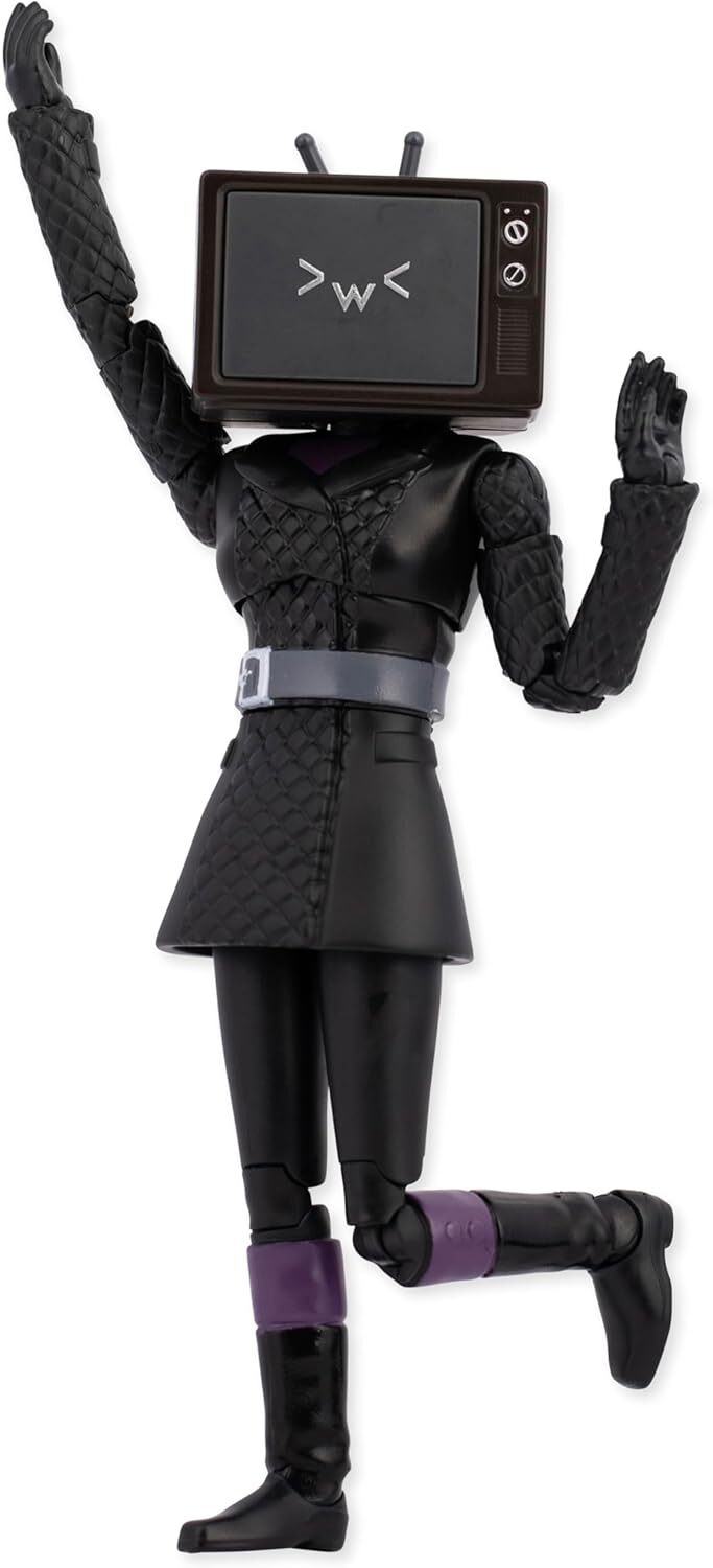 SKIBIDI 馬桶人-女電視人6吋可動公仔