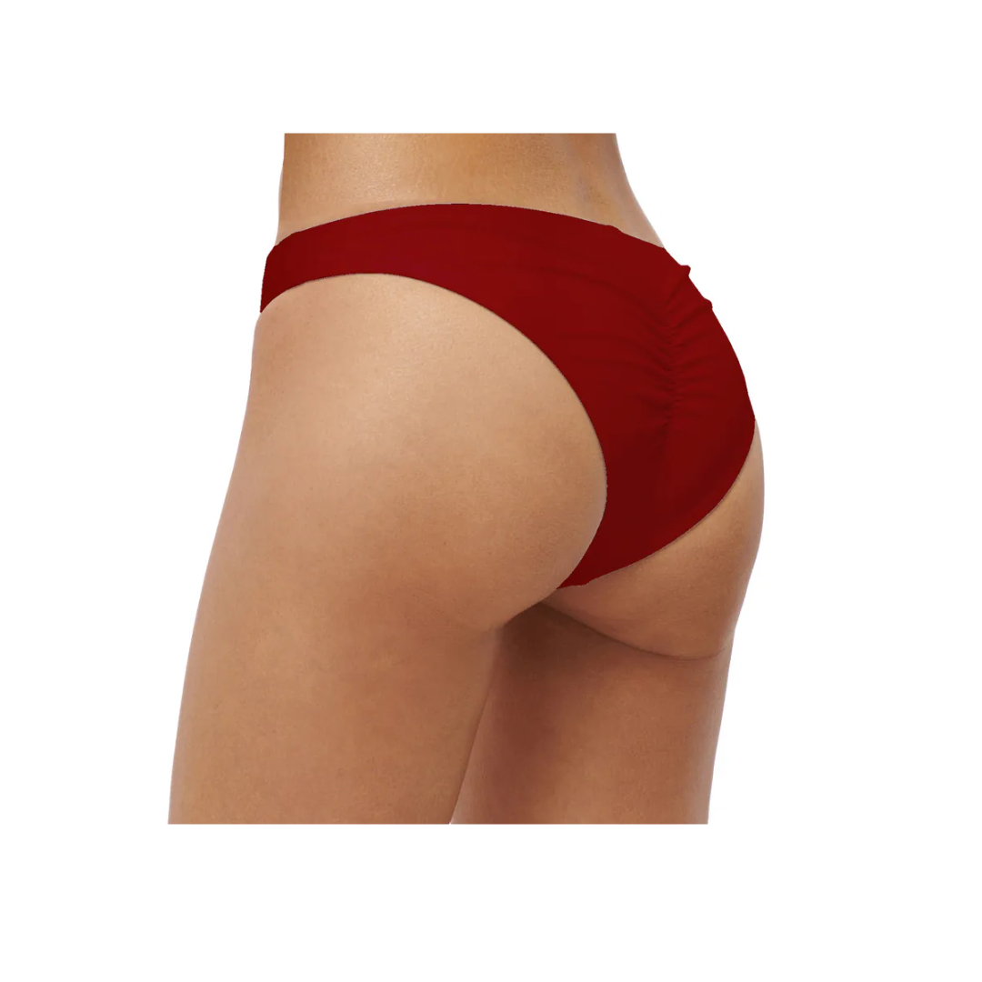 ▲Muiiswim Chloe 蜜挖臀泳褲  櫻桃紫