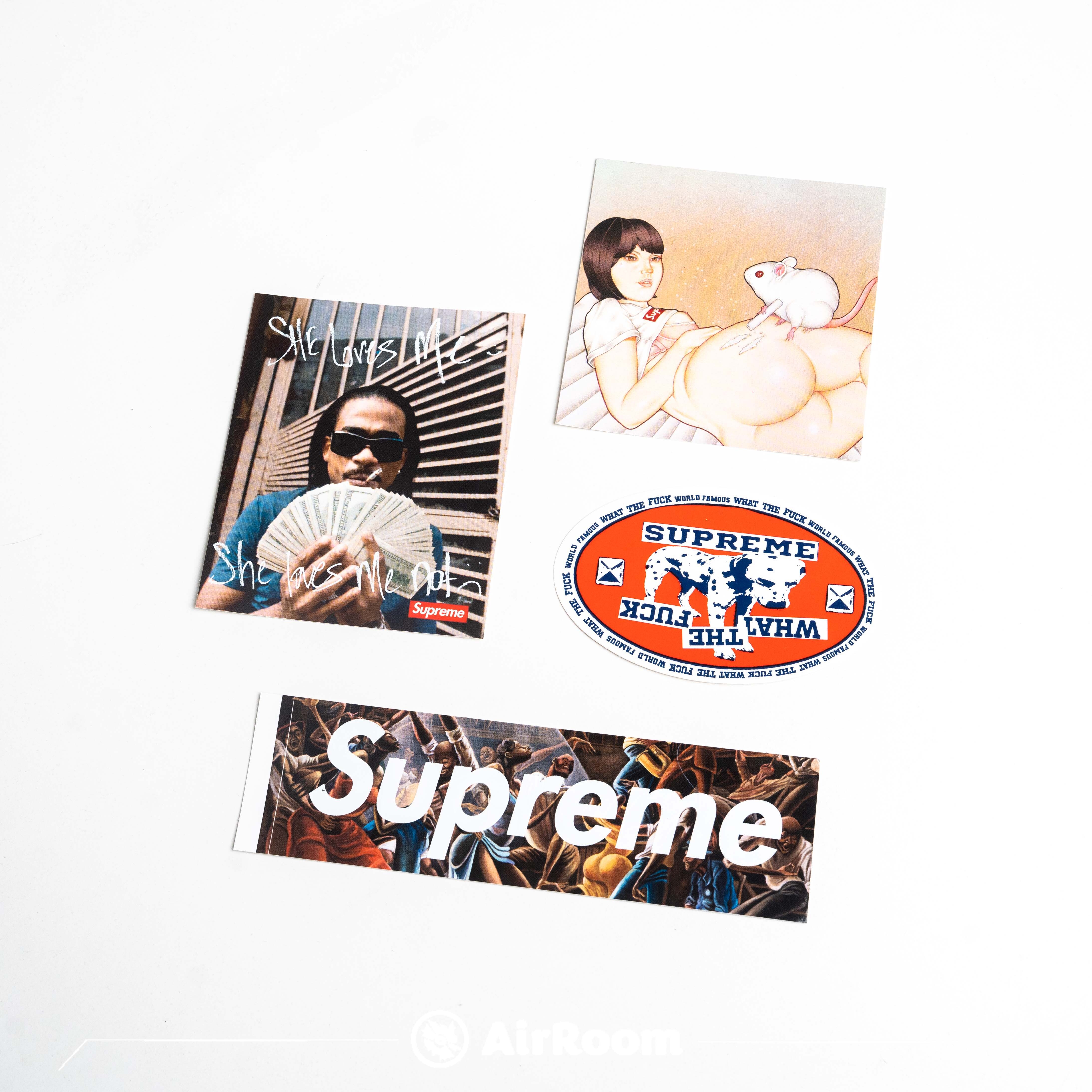 2025SS SUPREME Box Logo 老鼠 照片 貼紙 現貨