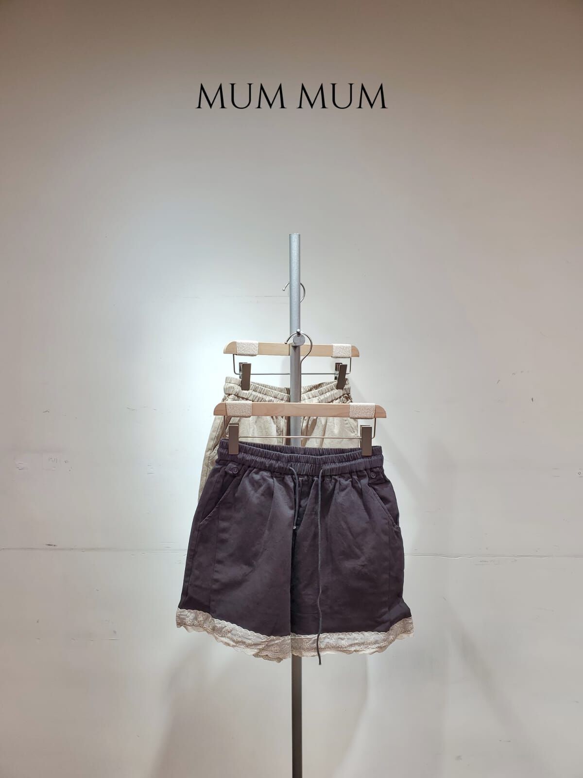 03439a/少女花邊休閒短褲　28-46/42/16