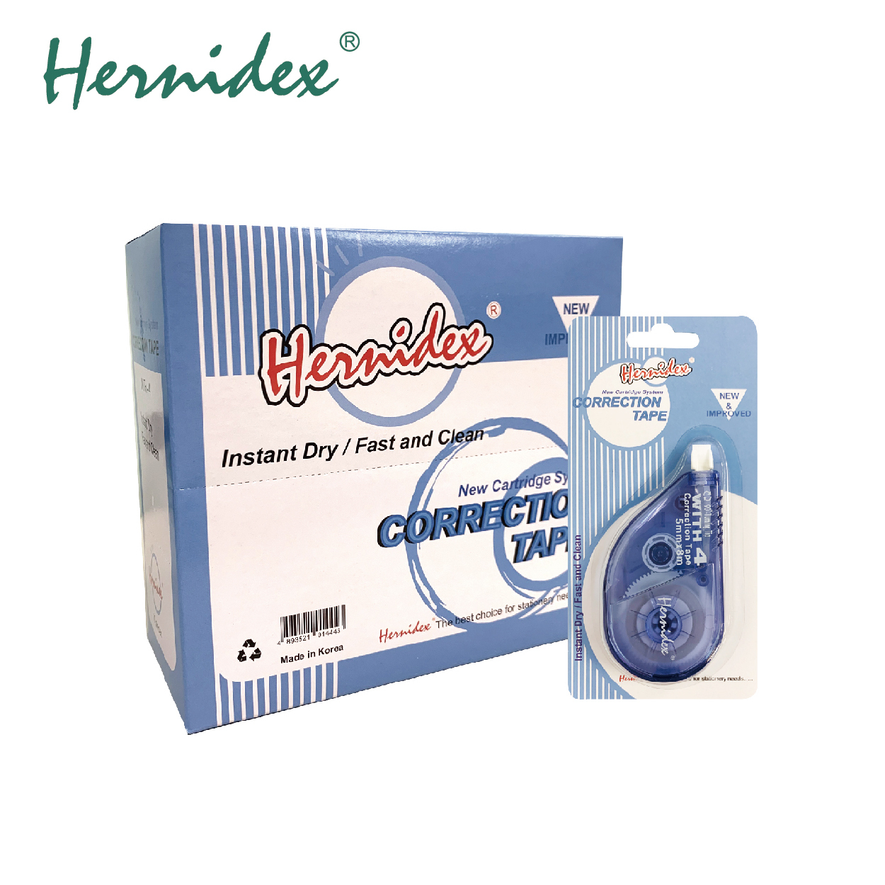 Hernidex #WITH-4 塗改帶 (10個裝)