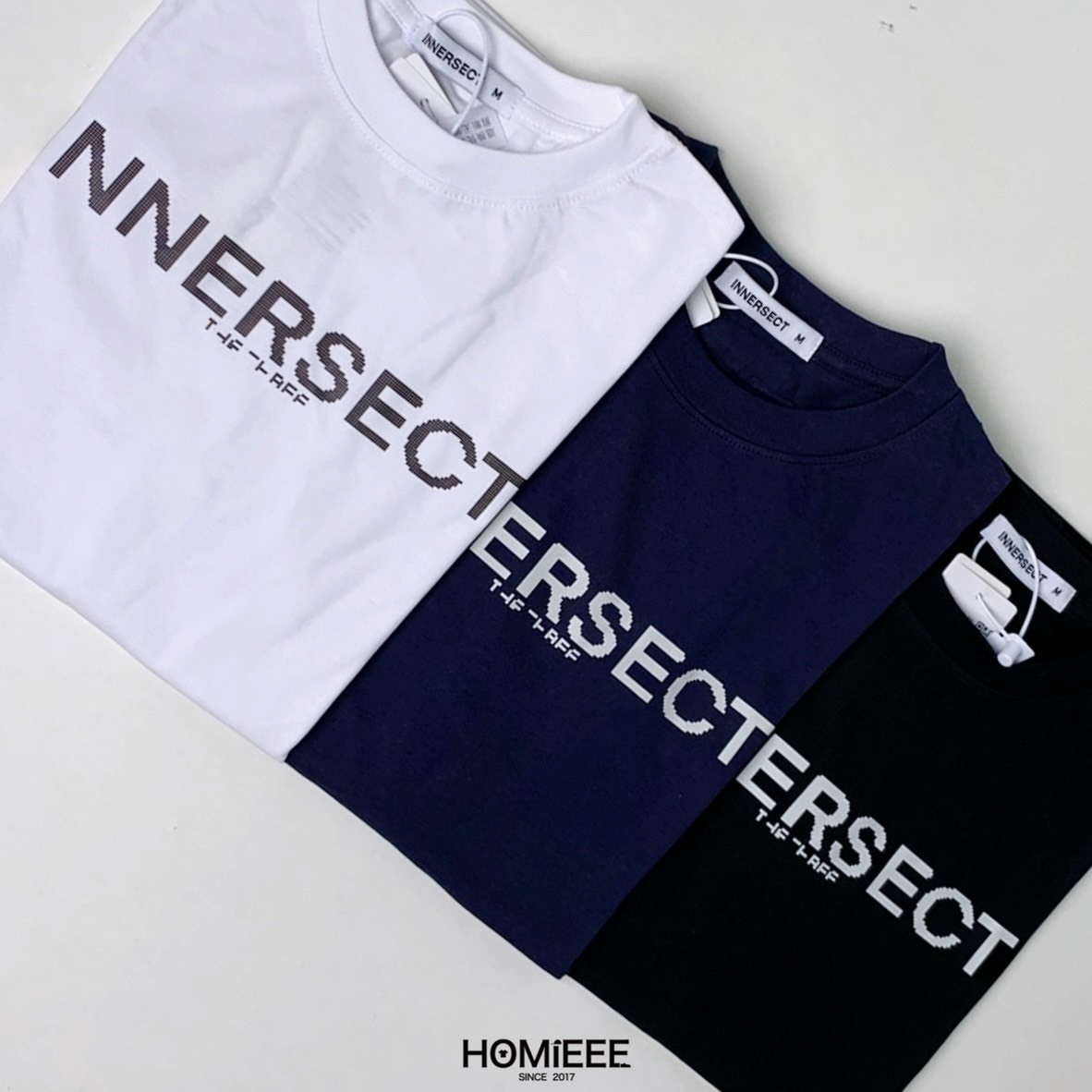 INNERSECT 三生萬物 短袖 像素印花 字母LOGO 男女可穿 [INA25SSTTEZ034]