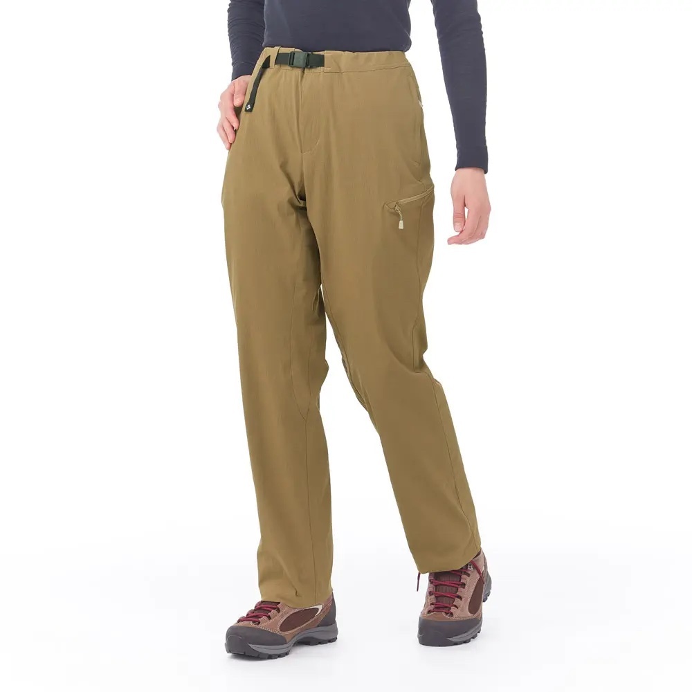 Mont-bell Light O.D. Pants Women's 女款 彈性輕薄長褲 1105662-TN24 卡其 [HappyOutdoor]