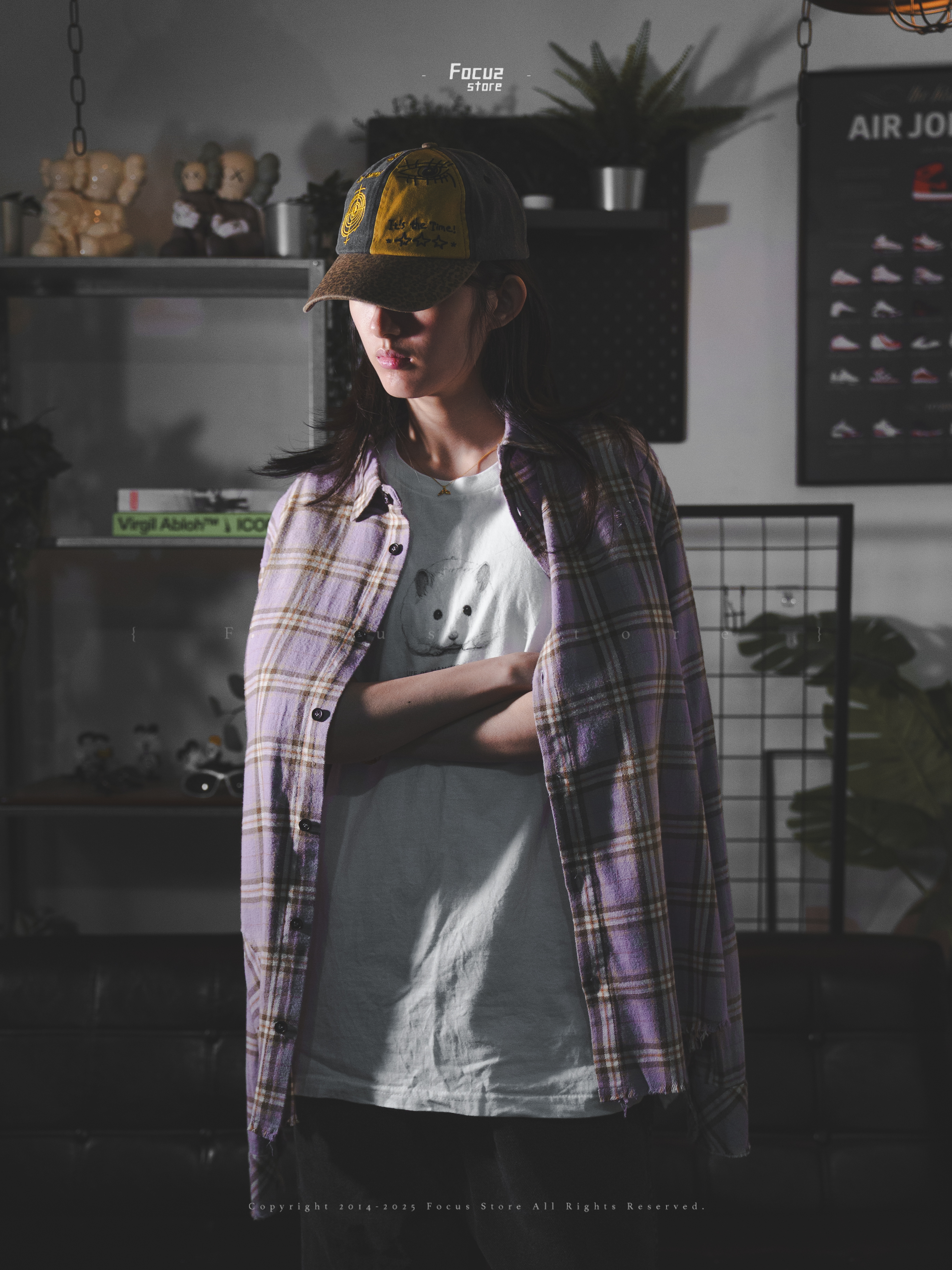 【Focus Store】現貨秒發 EGO FETCH Plaid Twill Shirt 格紋襯衫 三色 EGO25SSTST105