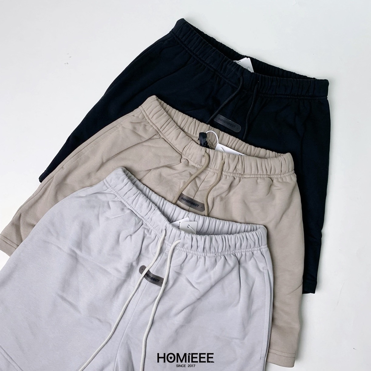 INNERSECT 三生萬物 短褲 棉短褲 微厚磅 抽繩 [INN24SSBSP048]