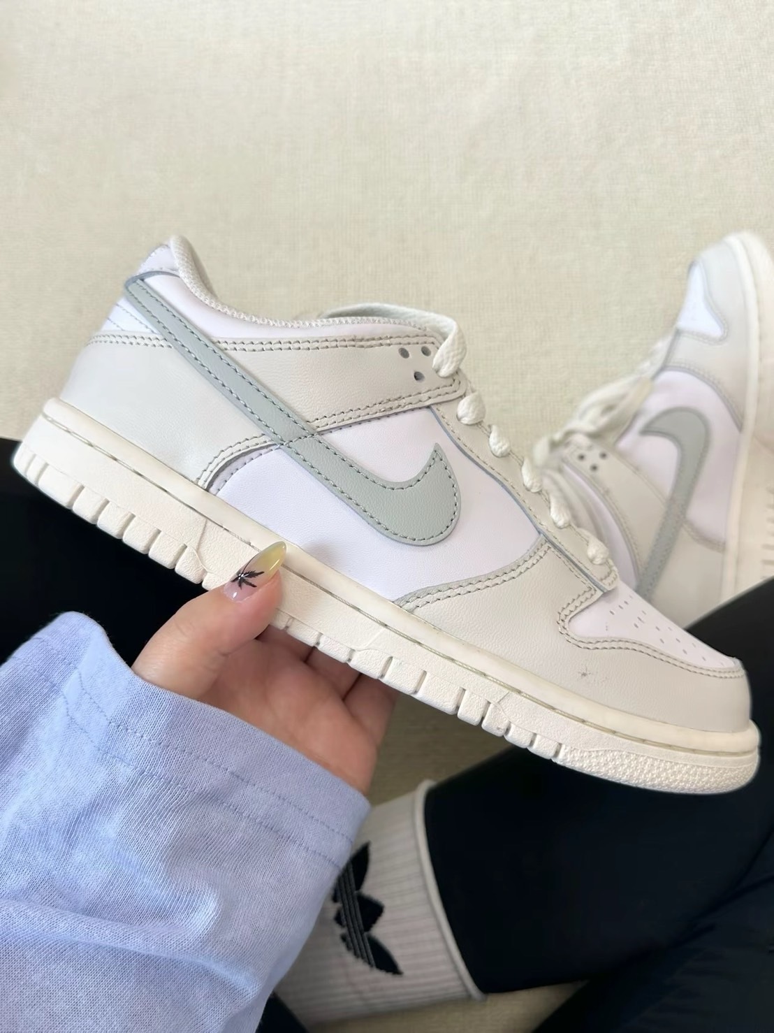 【預訂】Nike Dunk Low 杏仁白 -GS