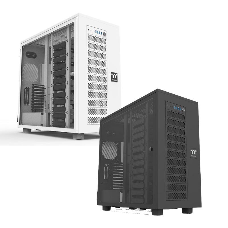 米特3C數位–Thermaltake 曜越 AX700 TG 伺服器機殼 黑/CA-11B-00F1WN-00 白/CA-11B-00F6WN-00