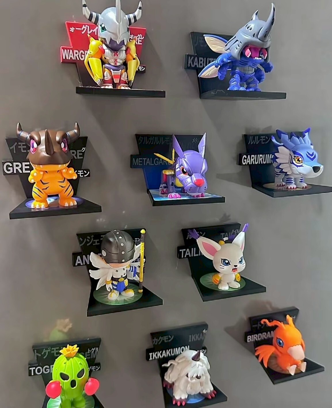 泡泡瑪特 POP MART 數碼寶貝 盲盒 公仔 冰箱貼系列 玩具