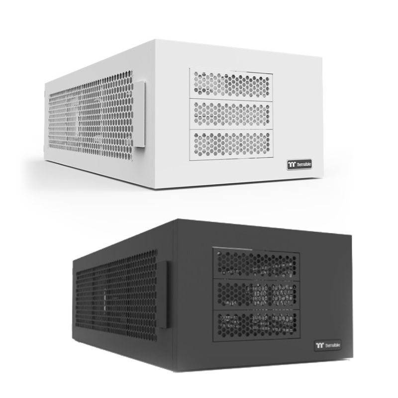 米特3C數位–Thermaltake 曜越 AX100 伺服器機殼 黑/CA-11C-00D1NN-00 白/CA-11C-00D6NN-00