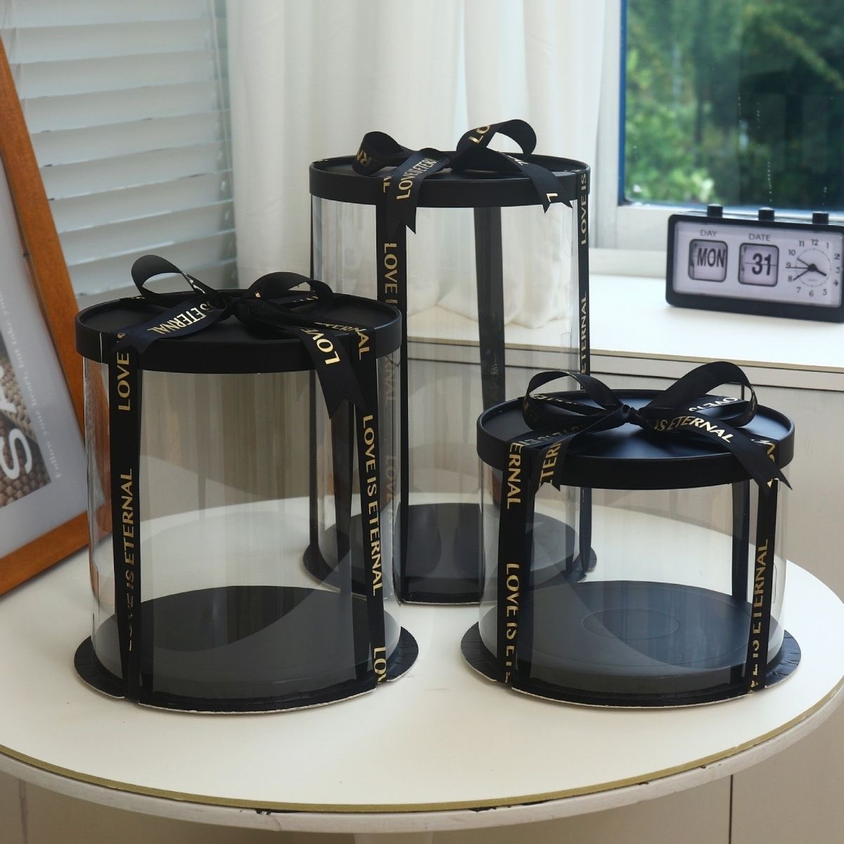 6吋 圓形蛋糕盒(5入)