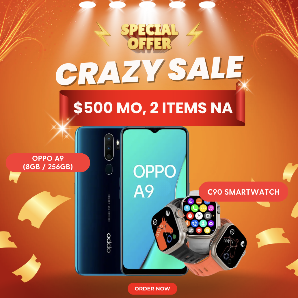 Oppo A9 + C90 Smartwatch