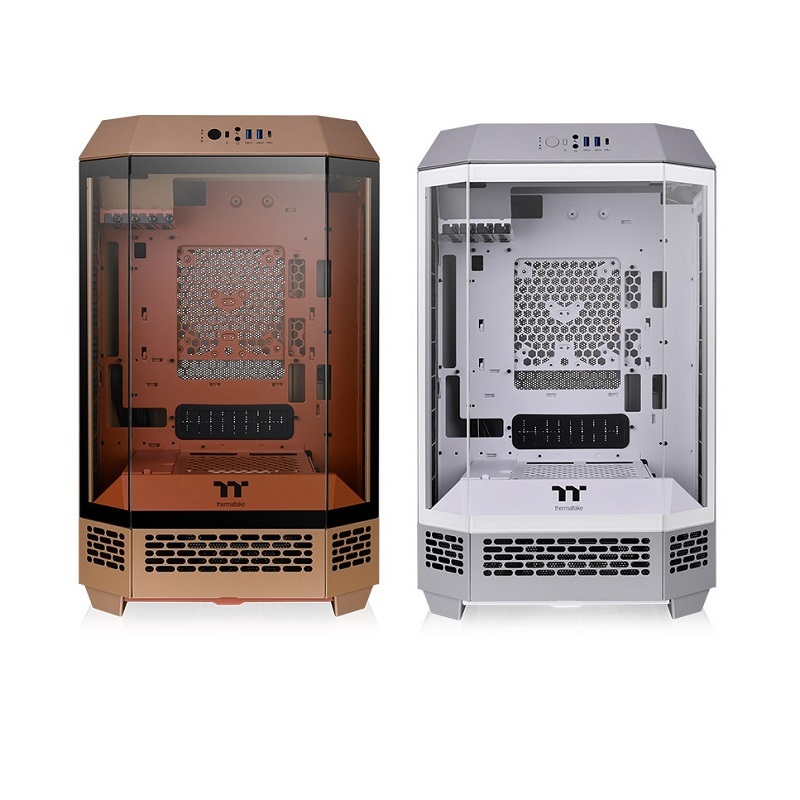 米特3C數位–Thermaltake 曜越 The Tower 300 M-ATX 全景直立式 機殼 石灰岩/礫石沙