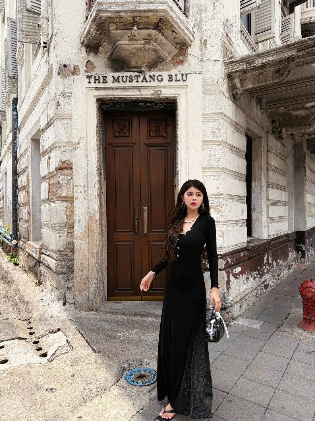 銀爍星軌’Sparkle—閃閃露背長裙+外套