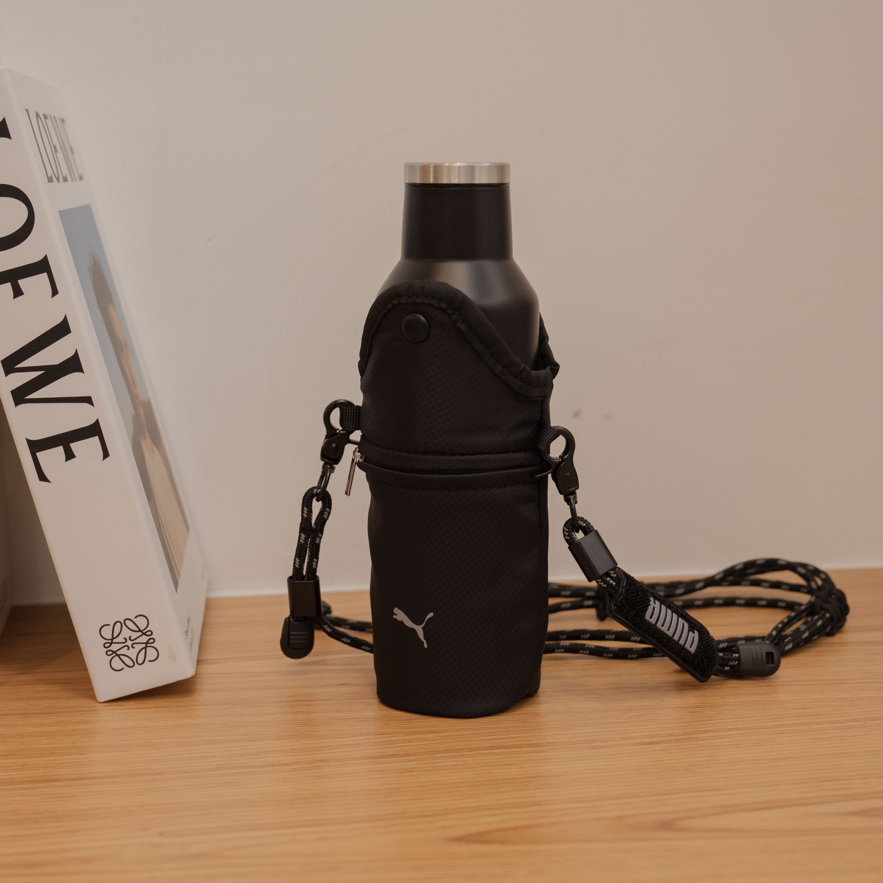 【現貨】PUMA 隨身保溫瓶 500 ML 背帶組 PUMABOTTLE