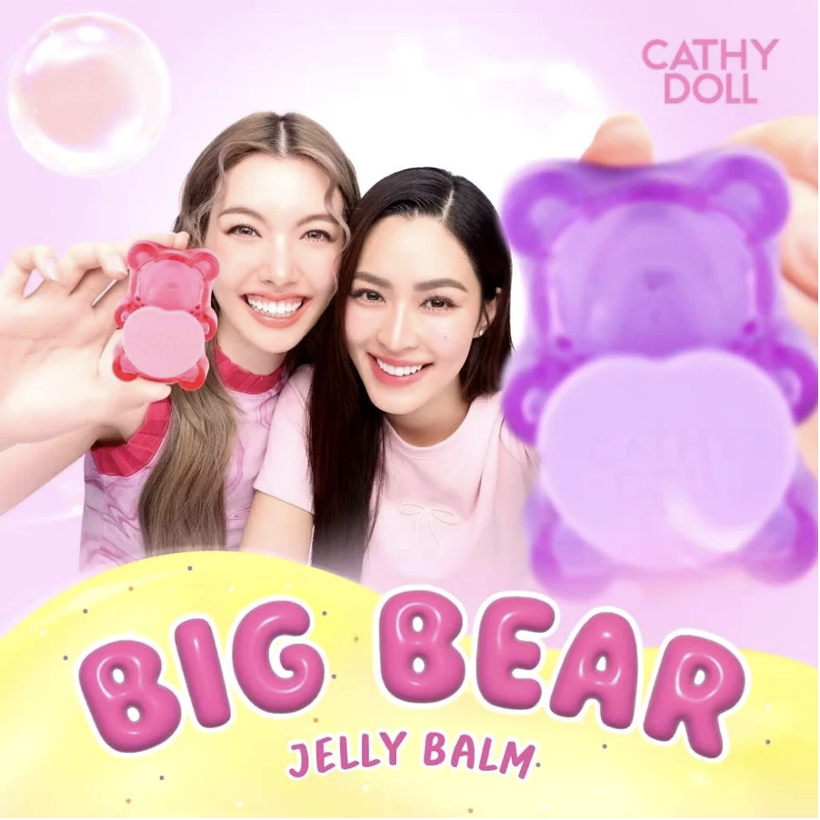 泰國連線 CATHY DOLL BIG BEAR變色潤唇膏（T5 SP569）
