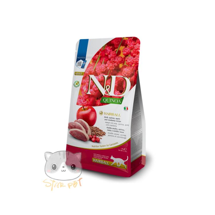 Farmina N&D Duck Hairball Adult Cat 1.5kg