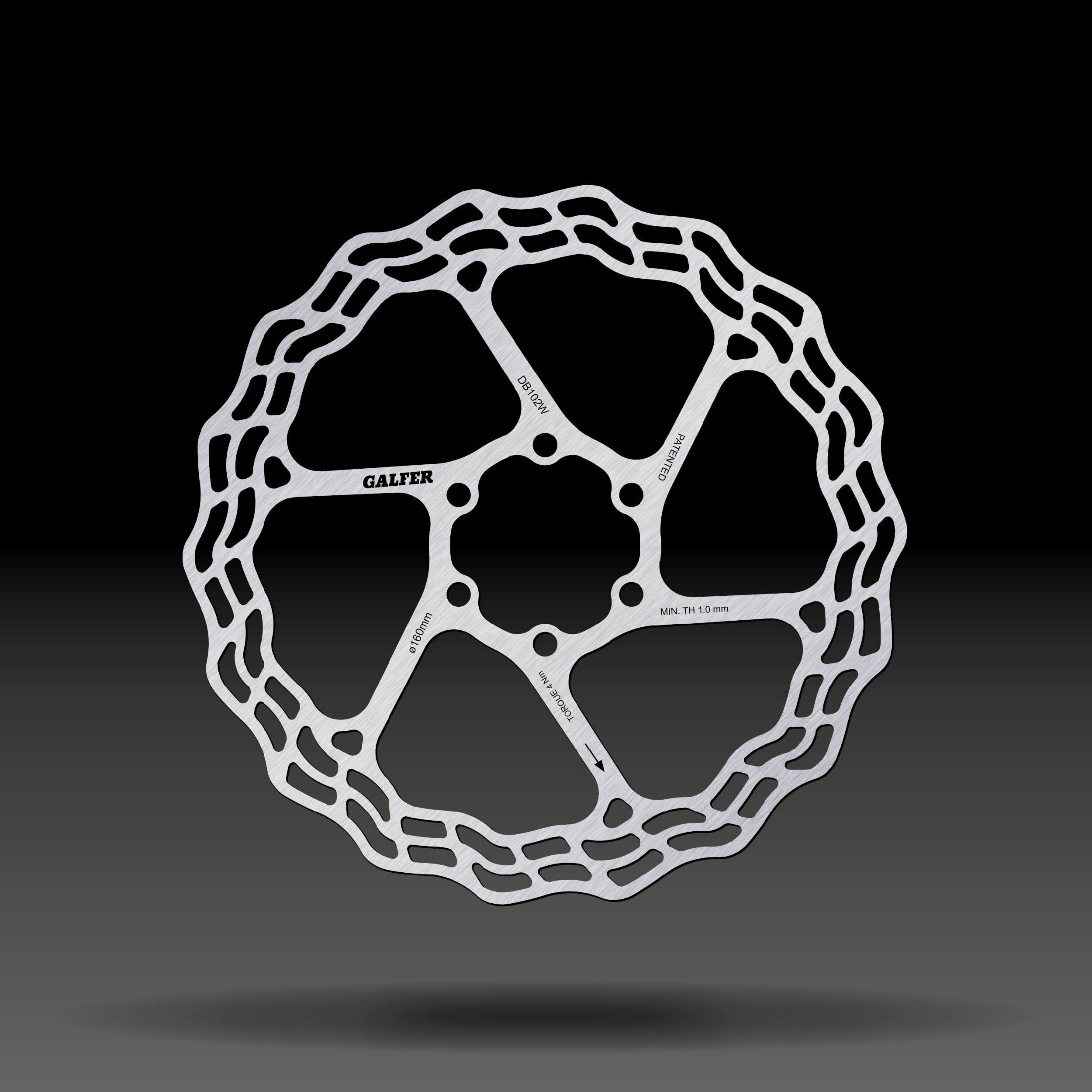 Galfer Fixed Disc Wave 公路剎車碟片 六孔