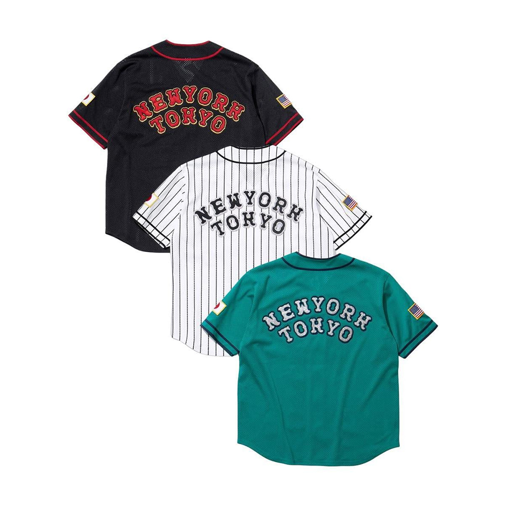 Supreme 25ss Week12 Homerun Baseball Jersey 東京 MLB 開幕戰 全壘打 網眼 球衣 棒球襯衫