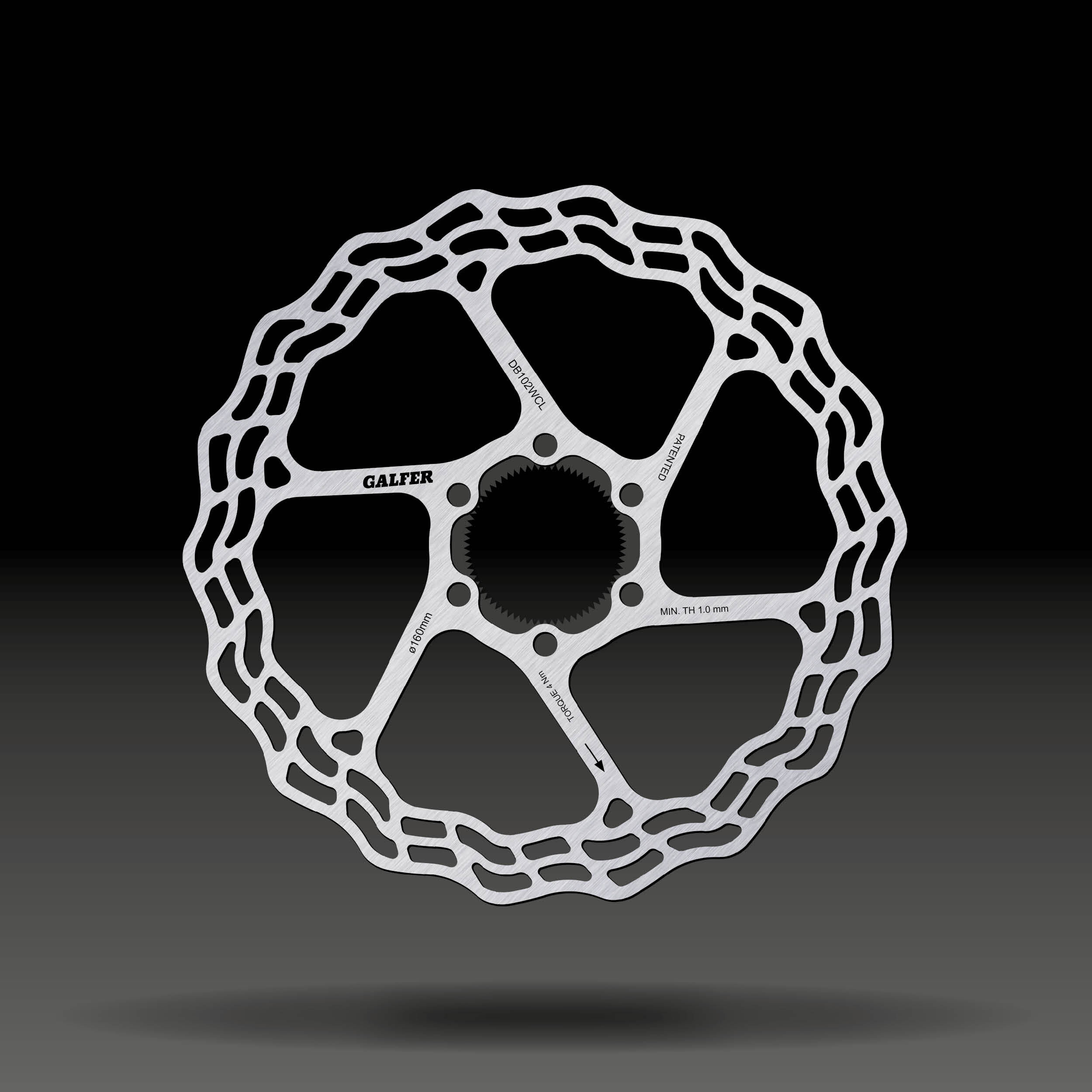 Galfer Fixed Disc Wave 公路剎車碟片 中鎖