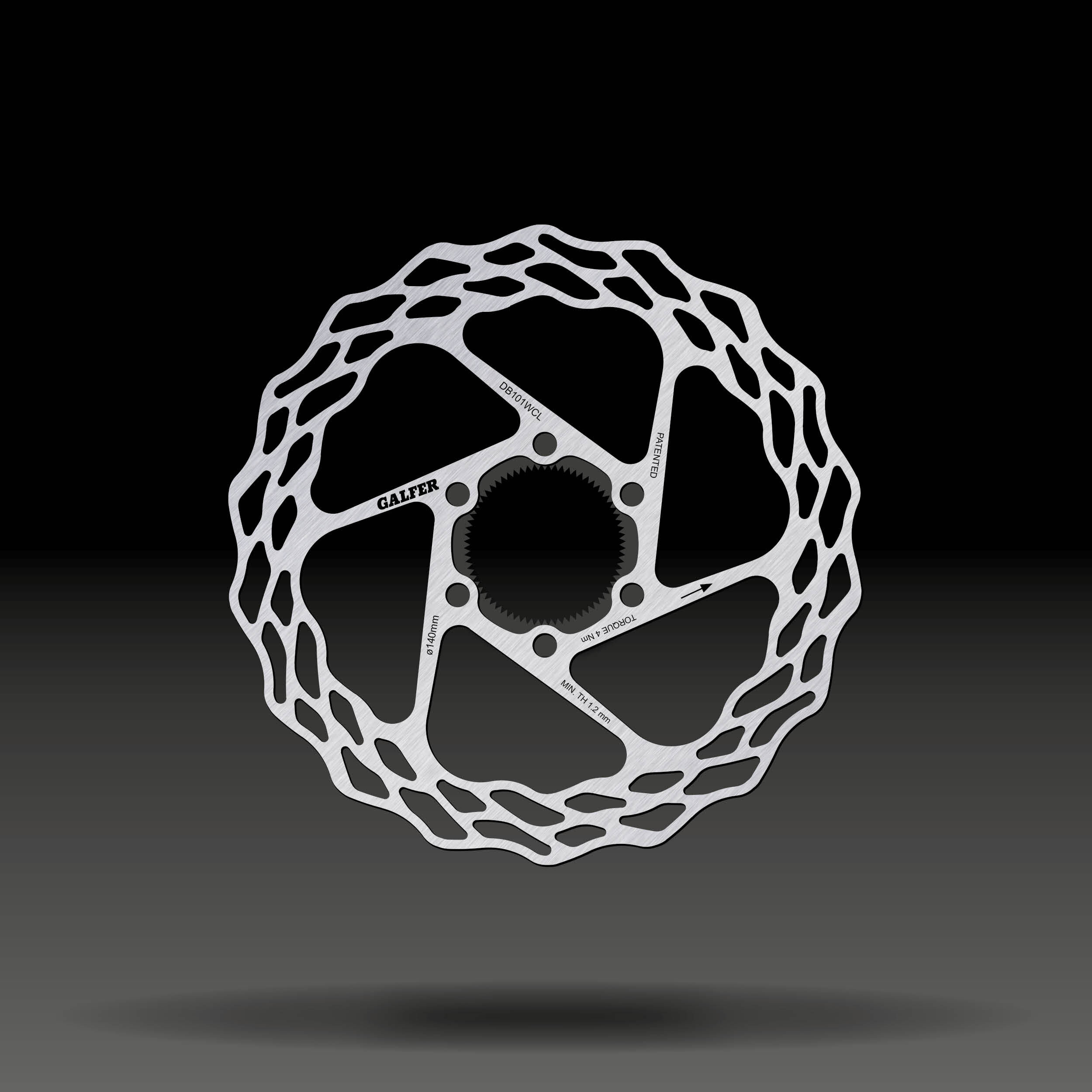Galfer Fixed Disc Wave 公路剎車碟片 中鎖
