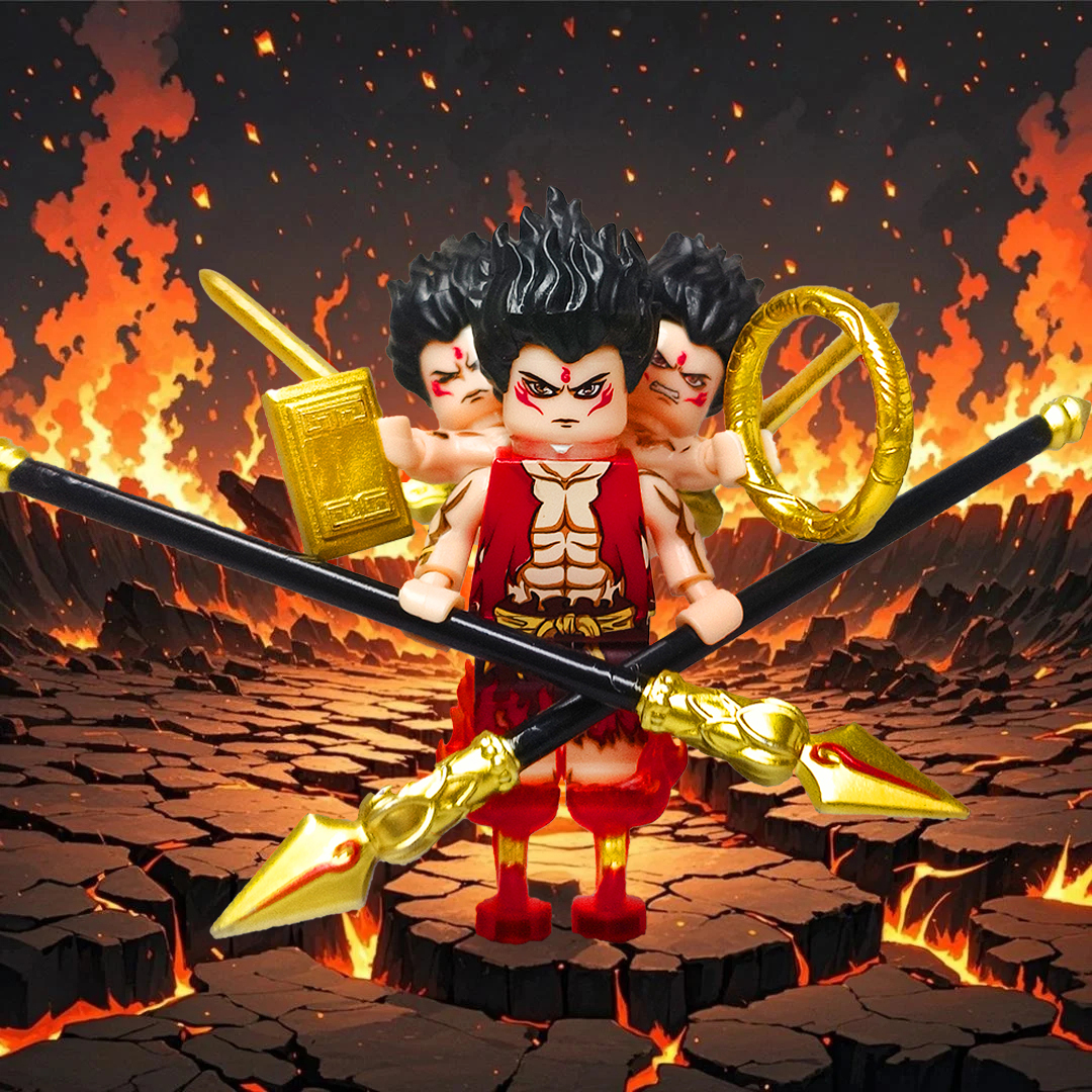 Ne zha Custom Minifigures Minifigs Fit Lego P8010