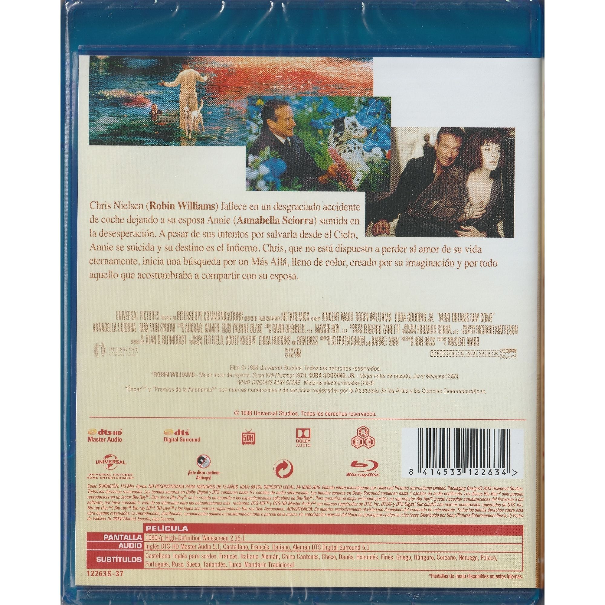 飛越來生緣 (1998) (Blu-ray) (西班牙版)